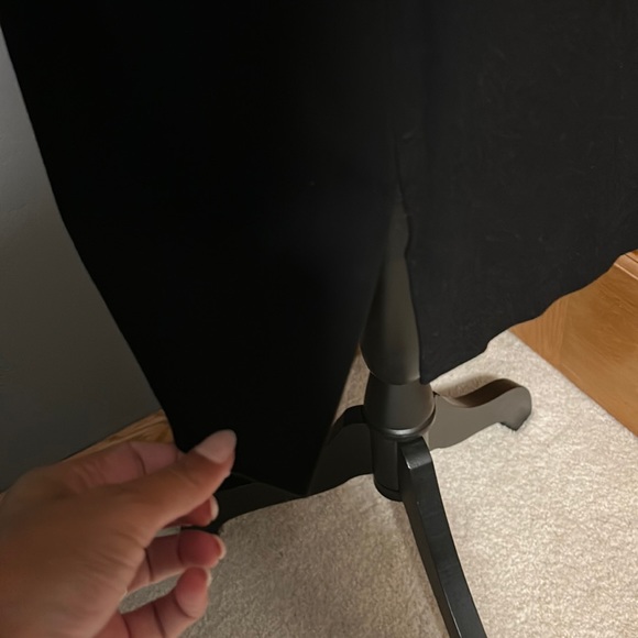 Lafayette 148 NY Black Crepe Peplum Dress - Picture 7 of 8